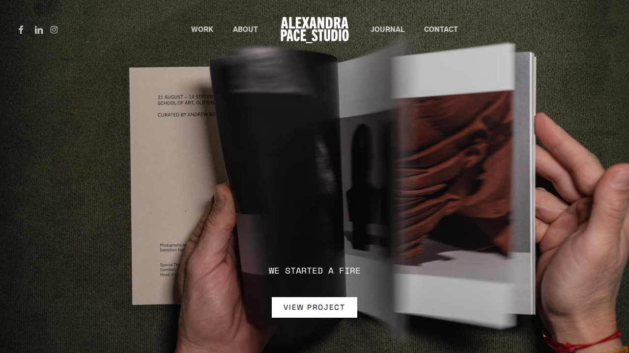 Alexandra Pace Studio website