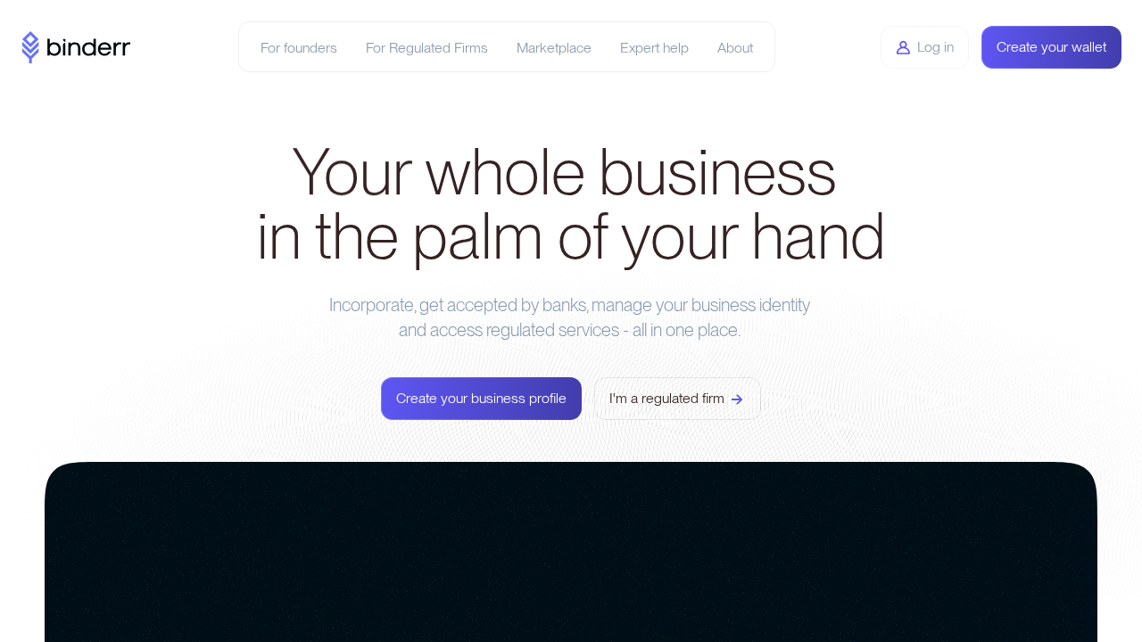 Binderr website