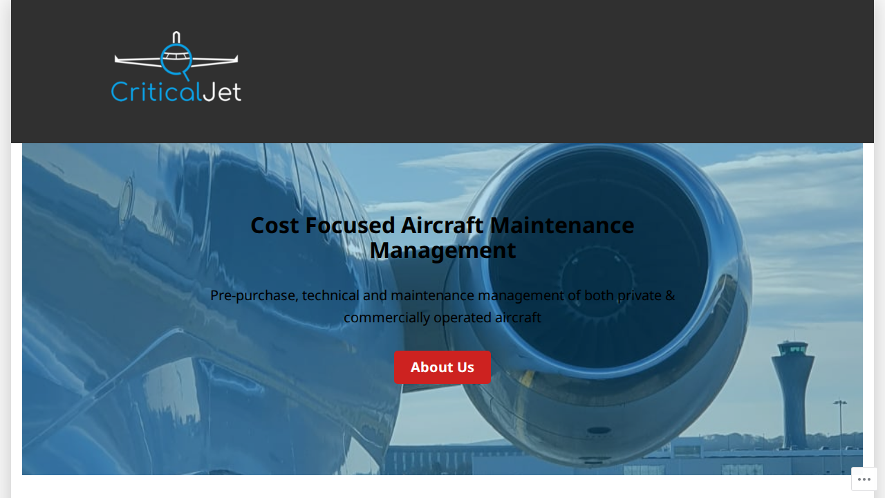 Critical Jet website