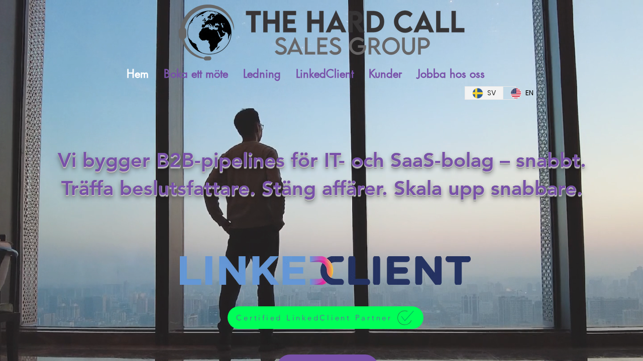 Hard Call Sales website