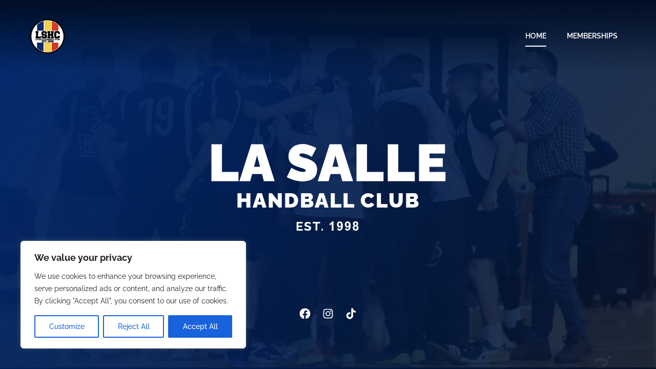 La Salle Handball Club website