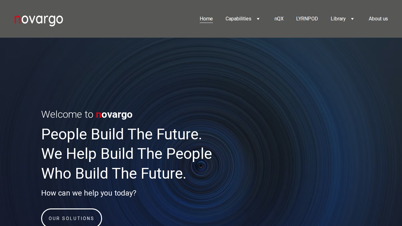 Novargo website