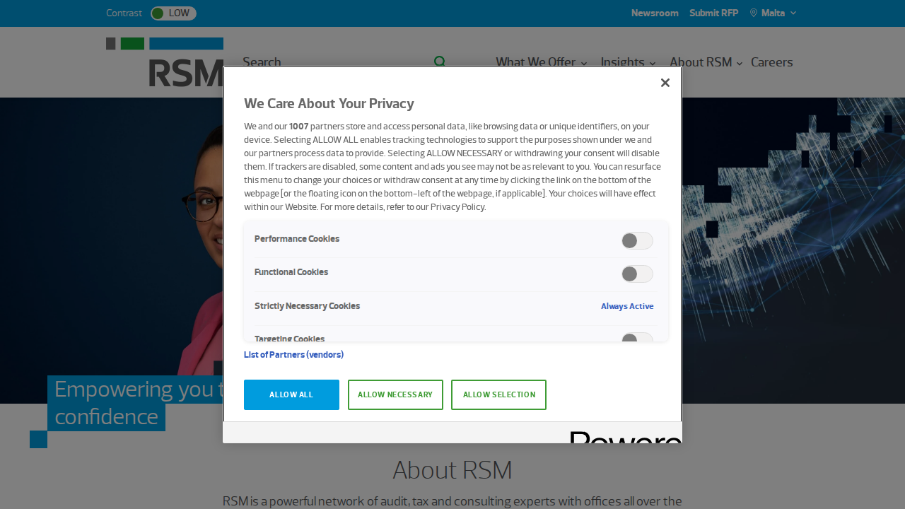 Rsm Malta website